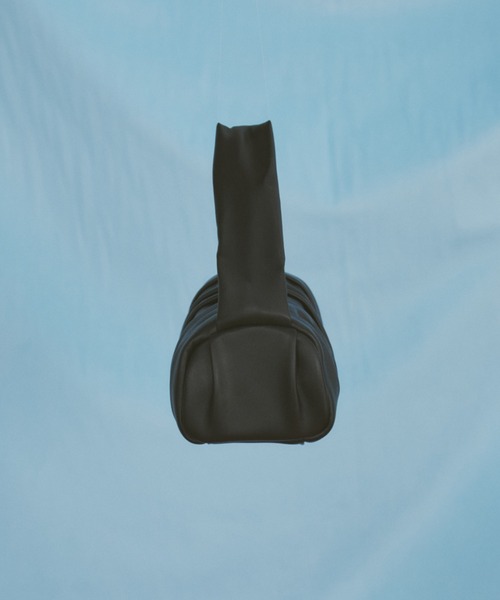 MERLOT(メルロー)の「ギャザーミニバッグ(ハンドバッグ・レディース・グリーン/ブラック・FREE)」の13枚目の写真