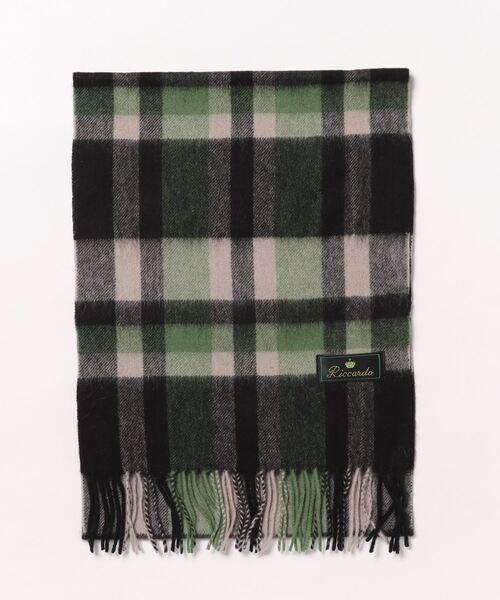 ARCHIVER（アーカイバ）の「ウールクラシックデザインマフラー（マフラー・メンズ・ブラウン/グレー/グリーン・FREE）」の6枚目の写真