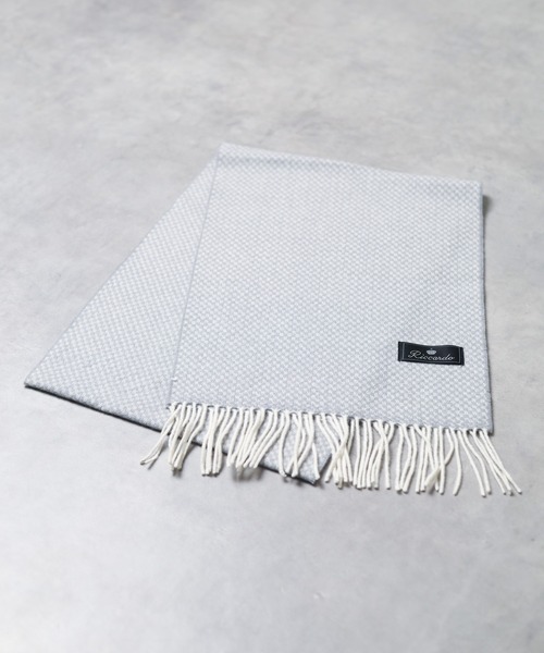 ARCHIVER（アーカイバ）の「ウールクラシックデザインマフラー（マフラー・メンズ・ブラウン/グレー/グリーン・FREE）」の11枚目の写真