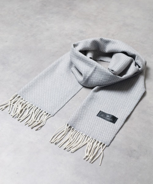 ARCHIVER（アーカイバ）の「ウールクラシックデザインマフラー（マフラー・メンズ・ブラウン/グレー/グリーン・FREE）」の15枚目の写真