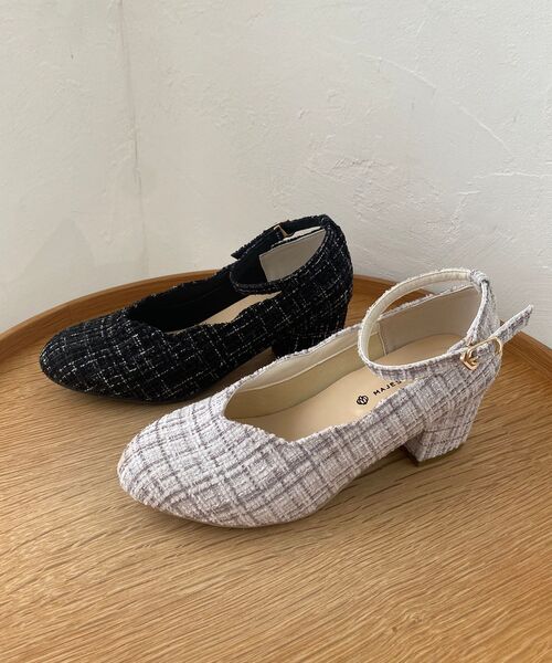 MAJESTIC LEGON（マジェスティックレゴン）の「ふかふかスカラップパンプス（パンプス・レディース・ピンク/レッド/ブラック/アイボリー/ネイビー/ホワイト系その他2/ブラック系その他3・SMALL/X-LARGE/LARGE/MEDIUM）」の20枚目の写真