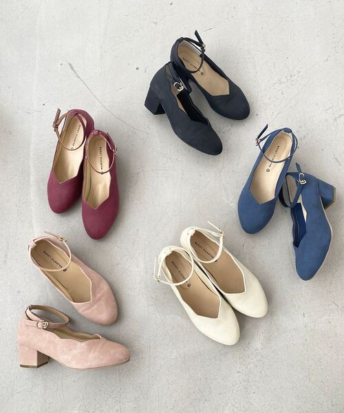 MAJESTIC LEGON（マジェスティックレゴン）の「ふかふかスカラップパンプス（パンプス・レディース・ピンク/レッド/ブラック/アイボリー/ネイビー/ホワイト系その他2/ブラック系その他3・SMALL/X-LARGE/LARGE/MEDIUM）」の21枚目の写真