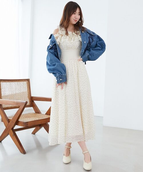 MAJESTIC LEGON（マジェスティックレゴン）の「ふかふかスカラップパンプス（パンプス・レディース・ピンク/レッド/ブラック/アイボリー/ネイビー/ホワイト系その他2/ブラック系その他3・SMALL/X-LARGE/LARGE/MEDIUM）」の22枚目の写真