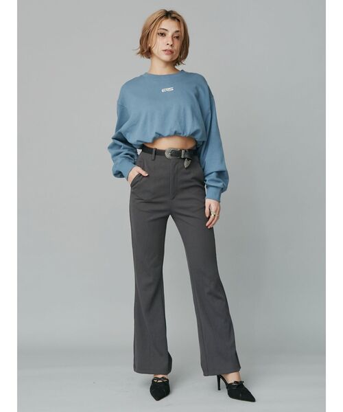 EVRIS（エヴリス）の「メタルバックルフェイクレザーベルト（ベルト・レディース・ブラック・FREE）」の15枚目の写真