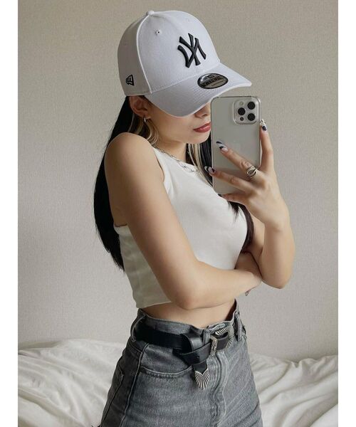 EVRIS（エヴリス）の「メタルバックルフェイクレザーベルト（ベルト・レディース・ブラック・FREE）」の19枚目の写真