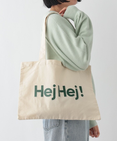 LEPSIM（レプシィム）の「アソートスクエアトートバッグ　250445（トートバッグ・レディース・オフホワイト/ブルー/オレンジ/ライトパープル/ライトグリーン/ピンク・ONE SIZE）」の2枚目の写真