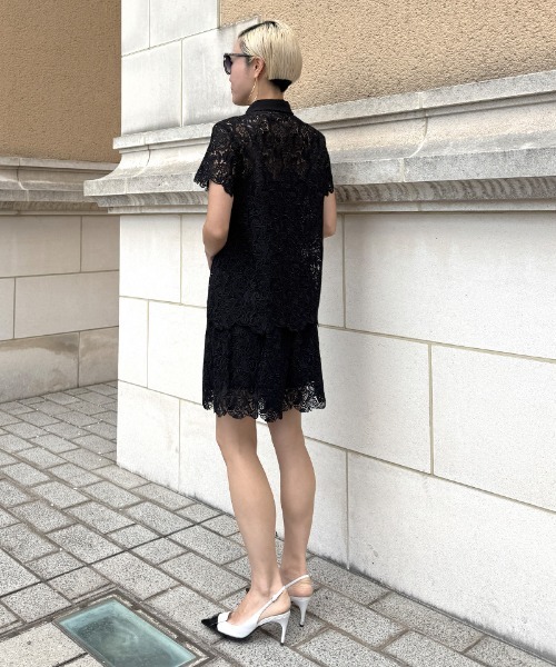 JENNE(ジェンヌ)の「着痩せ総レースボトムス(その他パンツ・レディース・ホワイト/ブラック・LARGE/SMALL/MEDIUM)」の11枚目の写真