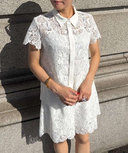 JENNE(ジェンヌ)の「着痩せ総レースボトムス(その他パンツ・レディース・ホワイト/ブラック・LARGE/SMALL/MEDIUM)」の17枚目の写真