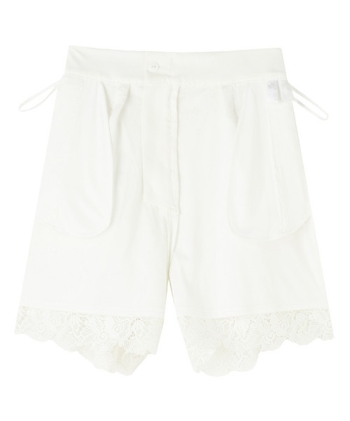 JENNE(ジェンヌ)の「着痩せ総レースボトムス(その他パンツ・レディース・ホワイト/ブラック・LARGE/SMALL/MEDIUM)」の3枚目の写真