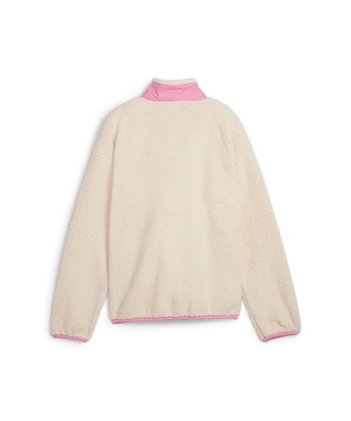 PUMA(プーマ)の「PUMA プーマ キッズ ハイブリッド シェルパジャケット 120-160cm(ブルゾン・キッズ・カーキブラウン/オフホワイト・160/130/120/150/140)」の7枚目の写真