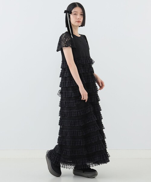 CAROLINA GLASER（カロリナ グレイサー）の「【COLLABORATION】Aya / レースワンピース（ワンピース・レディース・ブラック/ホワイト系その他5・MEDIUM/SMALL）」の10枚目の写真