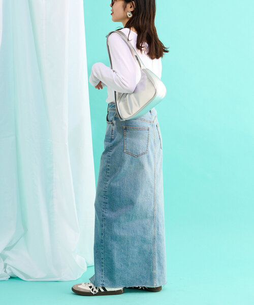 CIAOPANIC TYPY（チャオパニックティピー）の「【2025年S/S新作】シアースムースカラーメロウTee（Tシャツ/カットソー・レディース・ホワイト/ブラック/アイボリー/イエロー・ONE SIZE）」の14枚目の写真