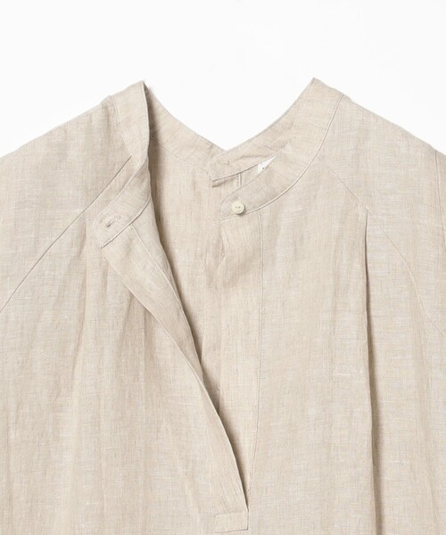 TICCA（ティッカ）の「TICCA / リネン 2WAY フレンチスリーブ ワンピース（ワンピース・レディース・ネイビー/ベージュ・ONE SIZE）」の10枚目の写真