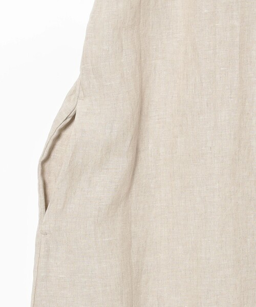 TICCA（ティッカ）の「TICCA / リネン 2WAY フレンチスリーブ ワンピース（ワンピース・レディース・ネイビー/ベージュ・ONE SIZE）」の12枚目の写真