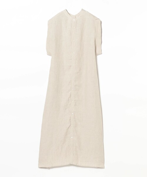 TICCA（ティッカ）の「TICCA / リネン 2WAY フレンチスリーブ ワンピース（ワンピース・レディース・ネイビー/ベージュ・ONE SIZE）」の14枚目の写真