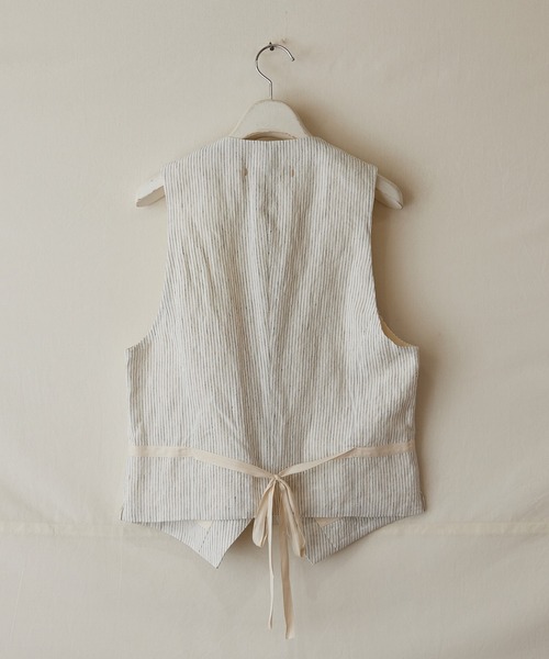 suzuki takayuki（スズキタカユキ）の「vest Ⅱ（ベスト・レディース・ホワイト系その他・FREE）」の3枚目の写真
