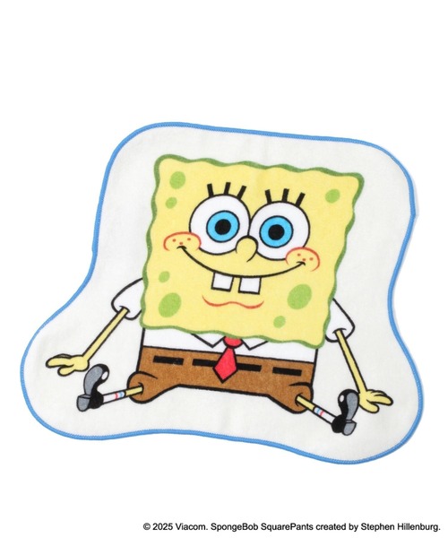 BAYFLOW(ベイフロー)の「【SpongeBob(スポンジ・ボブ)×BAYFLOW】タオルハンカチ(ハンカチ/ハンドタオル・レディース・ブルー/イエロー・0)」の3枚目の写真