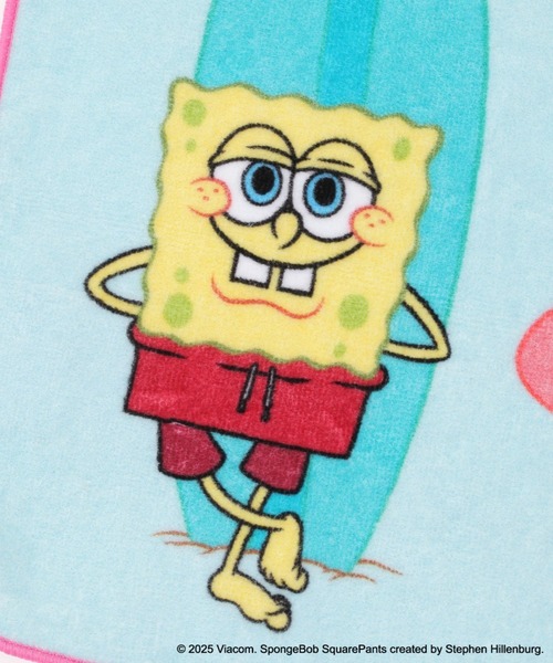 BAYFLOW(ベイフロー)の「【SpongeBob(スポンジ・ボブ)×BAYFLOW】タオルハンカチ(ハンカチ/ハンドタオル・レディース・ブルー/イエロー・0)」の7枚目の写真