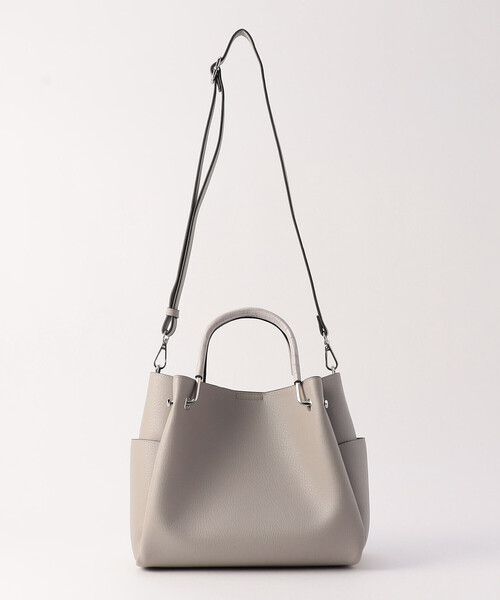 MONO　COMME CA（モノコムサ）の「5wayバッグ（ハンドバッグ・レディース・ブラック/グレー・FREE）」の13枚目の写真