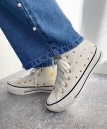fredy emue（フレディエミュ）の「【CONVERSE/コンバース】オールスターPLTSハートスタッズHI（スニーカー）」