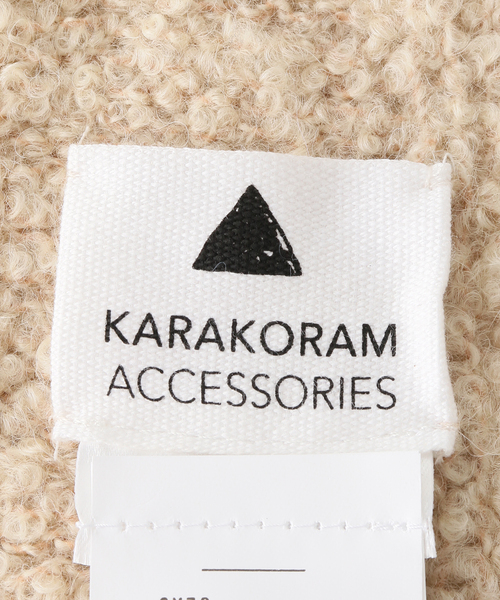 IENA LA BOUCLE（イエナラブークル）の「KARAKORAM/カラコルム ニットマフラー 4299-2S-OS（マフラー・レディース・サックスブルー/アイボリー・FREE）」の5枚目の写真