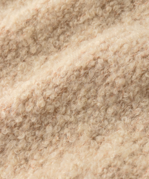 IENA LA BOUCLE（イエナラブークル）の「KARAKORAM/カラコルム ニットマフラー 4299-2S-OS（マフラー・レディース・サックスブルー/アイボリー・FREE）」の6枚目の写真