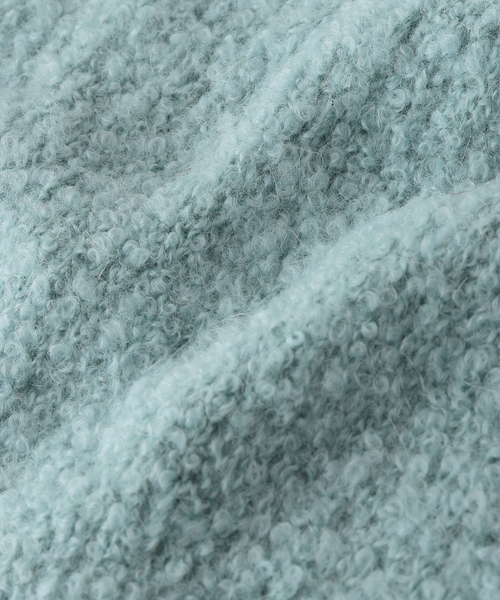 IENA LA BOUCLE（イエナラブークル）の「KARAKORAM/カラコルム ニットマフラー 4299-2S-OS（マフラー・レディース・サックスブルー/アイボリー・FREE）」の7枚目の写真