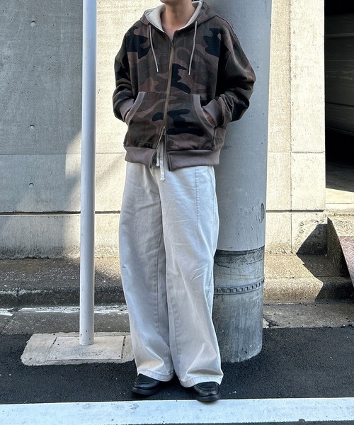 MandO（エムオー）（エムオー）の「【MandO】ウッドランドカモダブルフェイスジップパーカー（パーカー・メンズ・グレー/ベージュ系・LARGE/MEDIUM）」の17枚目の写真