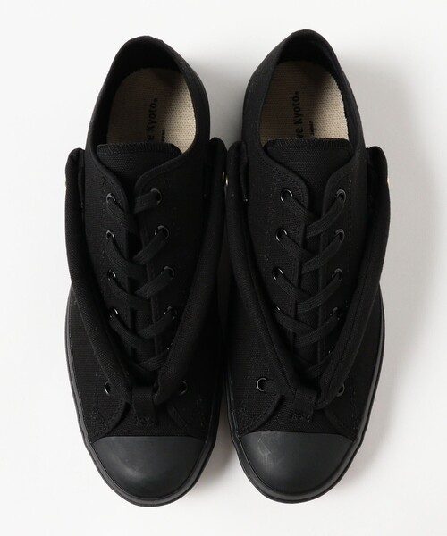 BEAMS JAPAN(ビームス ジャパン)の「Whole Love Kyoto / HANAO SHOES Neutral Black 花緒 スニーカー(スニーカー・レディース・ブラック・30.0cm/24.0cm/25.0cm/26.0cm/28.0cm/29.0cm/23㎝)」の5枚目の写真