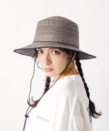Ruben | 【Ruben/ルーベン】CODE LONG BRIM STRAW HAT/コードロングブリムストローハット(ハット)