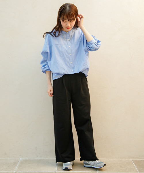 URBAN RESEARCH Sonny Label(アーバンリサーチサニーレーベル)の「『WEB限定』スウェットワイドパンツ(スウェットパンツ・レディース・ブラック/グレー・FREE)」の7枚目の写真