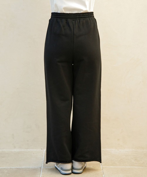 URBAN RESEARCH Sonny Label(アーバンリサーチサニーレーベル)の「『WEB限定』スウェットワイドパンツ(スウェットパンツ・レディース・ブラック/グレー・FREE)」の19枚目の写真