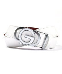 COMON GOLF（コモンゴルフ）の「コンフォートクリック ロゴバックル PUゴルフベルト（ベルト）」