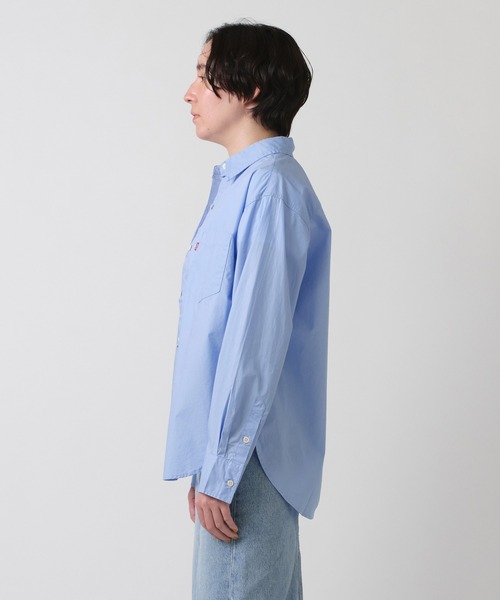Levi's(リーバイス)の「Levi's/リーバイス レギュラーシャツ(シャツ/ブラウス・レディース・ブルー・XS/M/S)」の9枚目の写真
