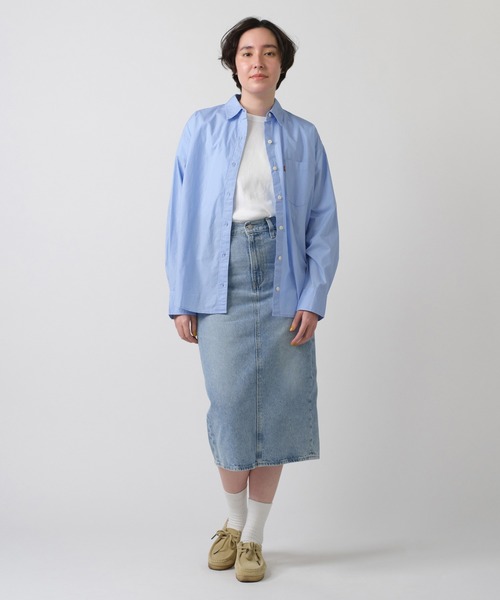 Levi's(リーバイス)の「Levi's/リーバイス レギュラーシャツ(シャツ/ブラウス・レディース・ブルー・XS/M/S)」の11枚目の写真