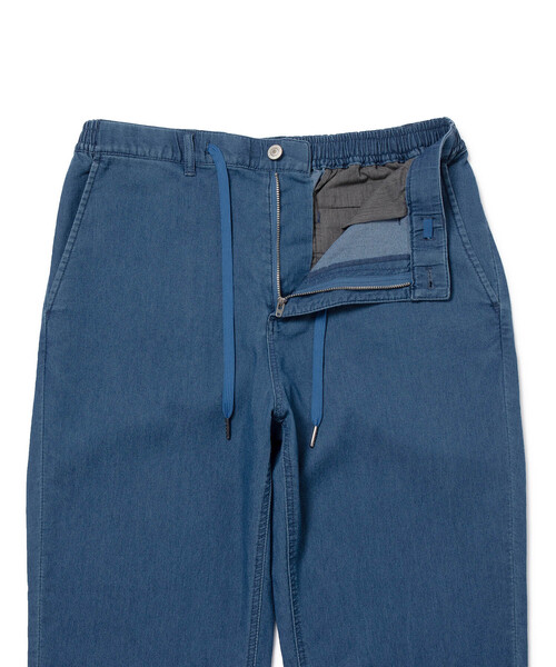  j.n.r.d（ジェー・エヌ・アール・ディー）の「j.n.r.d/メッシュデニムイージーパンツ（デニムパンツ・メンズ・ネイビー/サックスブルー・LL/M/L）」の6枚目の写真