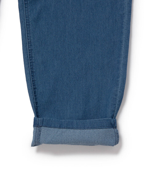  j.n.r.d（ジェー・エヌ・アール・ディー）の「j.n.r.d/メッシュデニムイージーパンツ（デニムパンツ・メンズ・ネイビー/サックスブルー・LL/M/L）」の10枚目の写真