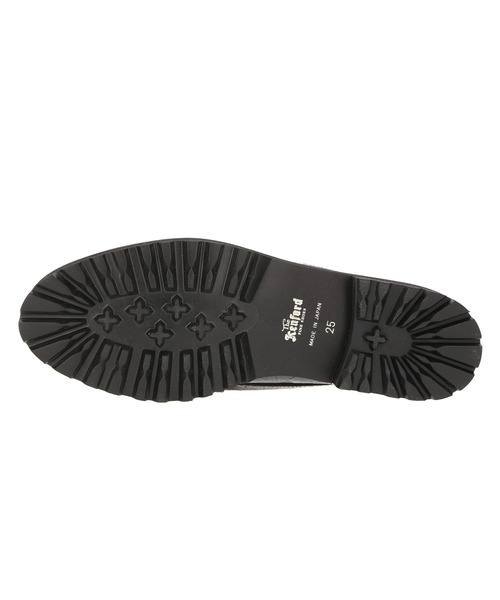 The Kenford Fineshoes(ケンフォードファインシューズ)の「(The Kenford fine shoes)TANK SOLE LOAFERS BLACK WHITE PAISLEY(ローファー・レディース・ホワイト・25.0cm/24.0cm/23.0cm)」の7枚目の写真