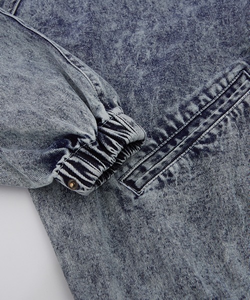 improves（インプローブス）の「デニムフードジャケット 10.5oz（デニムジャケット・メンズ・ブルー/ブラック・MEDIUM/X-LARGE/LARGE）」の18枚目の写真