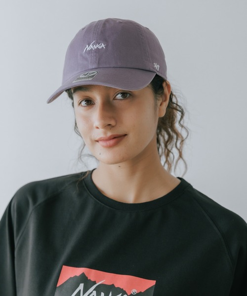 NANGA（ナンガ）の「NANGA/ナンガ×47BRAND/フォーティーセブンブランド COTTON CAP キャップ 2026年 夏 夏服（キャップ・メンズ・ブラック/カーキ/ネイビー/ライトパープル/レッド・FREE）」の5枚目の写真