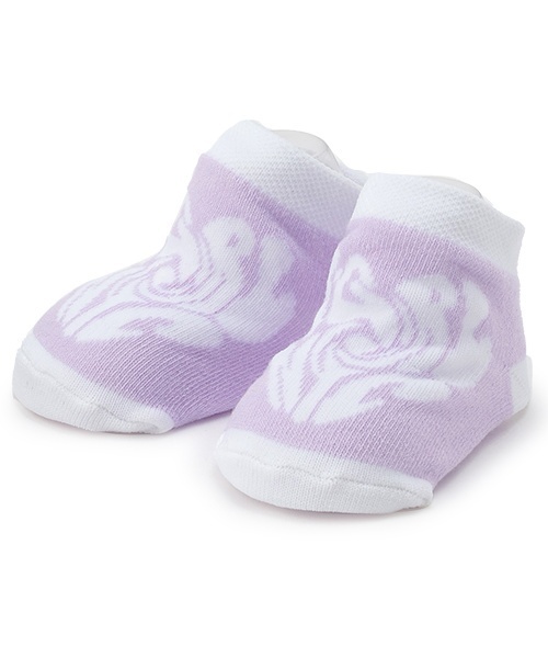セール】ハートロゴベビーソックス（ベビーシューズ/ベビーソックス