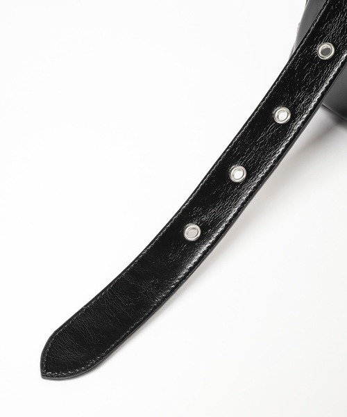 Heather（ヘザー）の「ベルト付きWポケットBAG　323284（ショルダーバッグ・レディース・シルバー/ブラック/ベージュ/ブラウン/キャメル・ONE SIZE）」の22枚目の写真