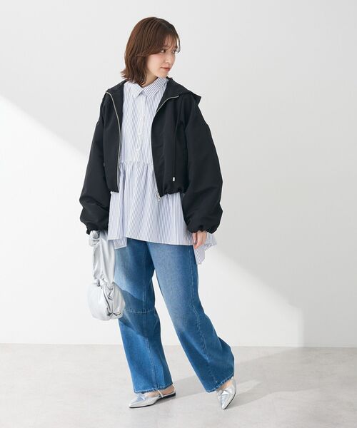 ELENCARE DUE（エレンカーレデュエ）の「・ELENCARE DUE デニムバレルレッグパンツ（デニムパンツ・レディース・グレー/ブラック/インディゴブルー/ライトインディゴブルー・FREE）」の15枚目の写真