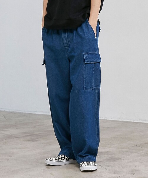 セール】【C.DENIMS】デニムイージーカーゴパンツ（その他パンツ