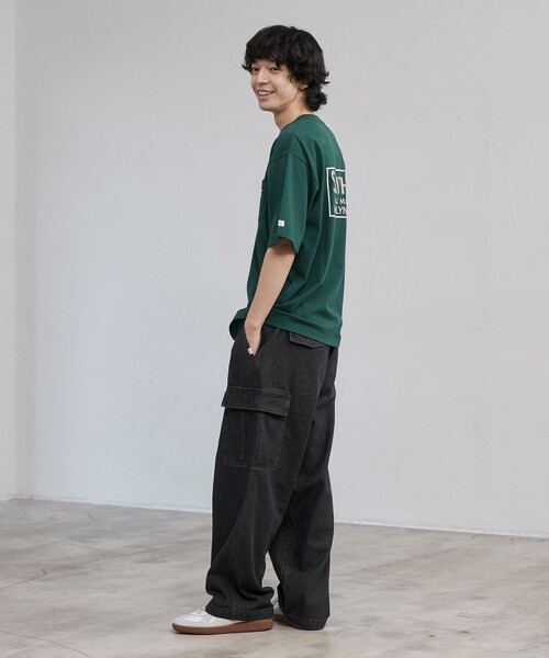 coen(コーエン)の「【C.DENIMS】デニムイージーカーゴパンツ(その他パンツ・メンズ・ダークグレー/コバルトブルー・L/M/S)」の20枚目の写真