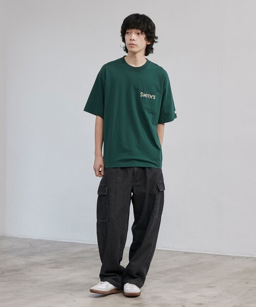 coen(コーエン)の「【C.DENIMS】デニムイージーカーゴパンツ(その他パンツ・メンズ・ダークグレー/コバルトブルー・L/M/S)」の19枚目の写真