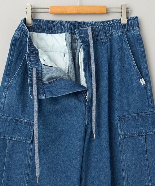 coen(コーエン)の「【C.DENIMS】デニムイージーカーゴパンツ(その他パンツ・メンズ・ダークグレー/コバルトブルー・L/M/S)」の9枚目の写真