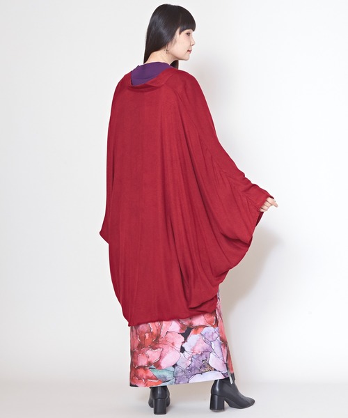 カヤ（カヤ）の「【カヤ】春宵UV羽織（カーディガン/ボレロ・レディース・スミクロ/グリーン系その他/ライトグレー/レッド・FREE）」の21枚目の写真