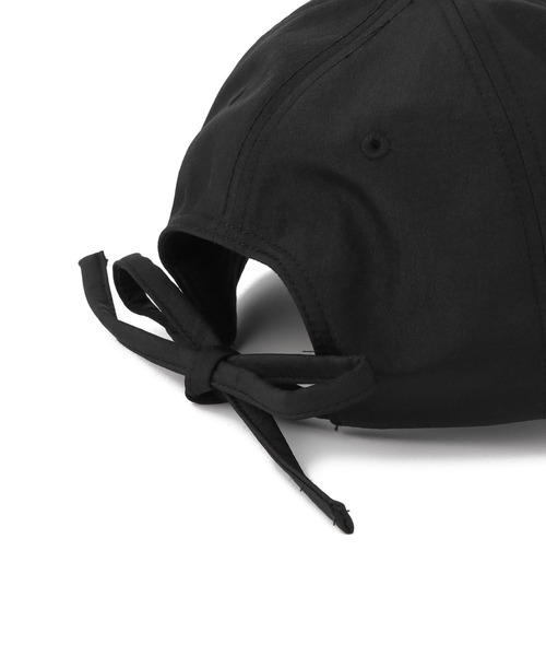 ROPE' PICNIC（ロペピクニック）の「【UVカット・抗菌防臭・洗える】シャイニーバックリボンキャップ/リンクコーデ（キャップ・レディース・ブラック/ライトグレー/ブルー系その他4/クリーム・FREE）」の11枚目の写真