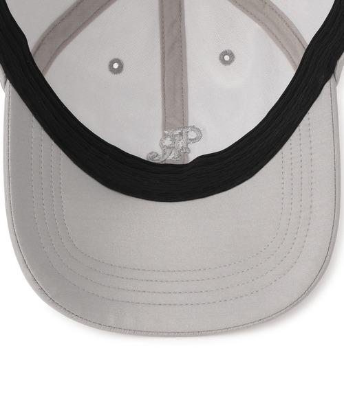 ROPE' PICNIC（ロペピクニック）の「【UVカット・抗菌防臭・洗える】シャイニーバックリボンキャップ/リンクコーデ（キャップ・レディース・ブラック/ライトグレー/ブルー系その他4/クリーム・FREE）」の16枚目の写真